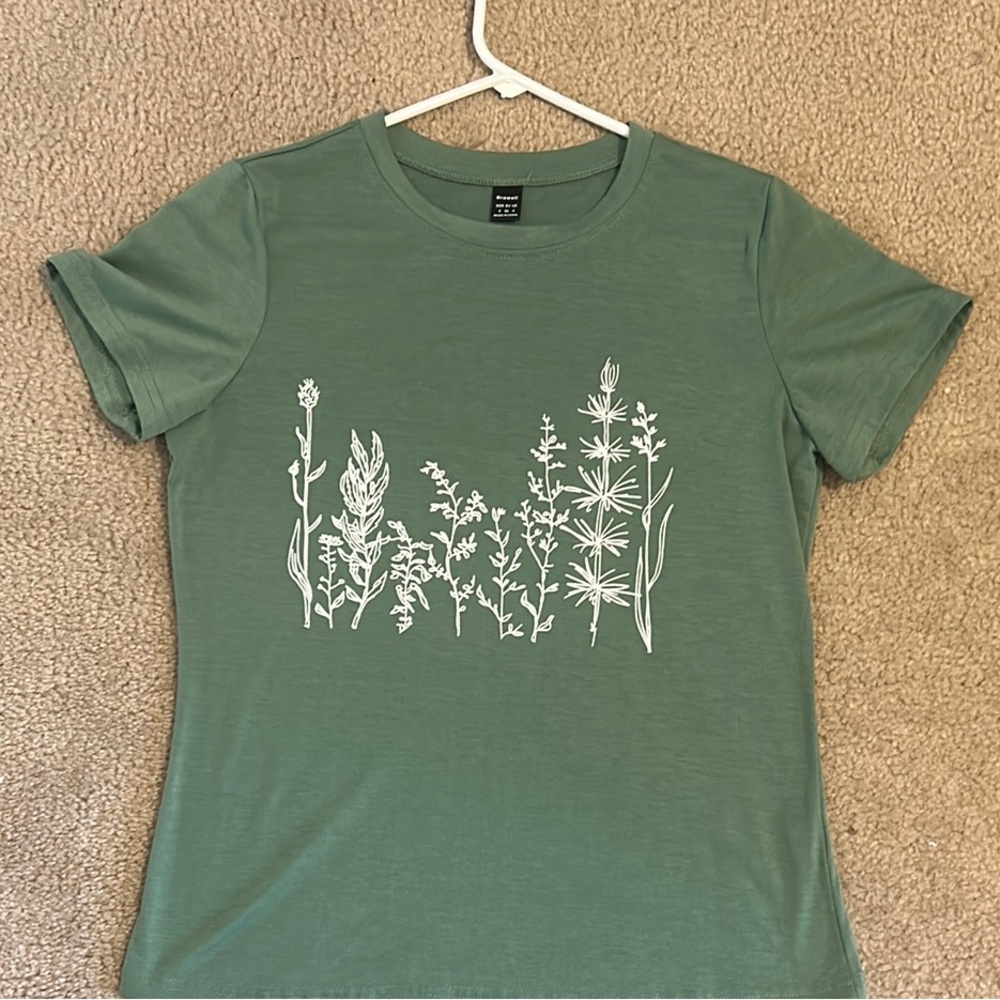 Green Graphic Tee
